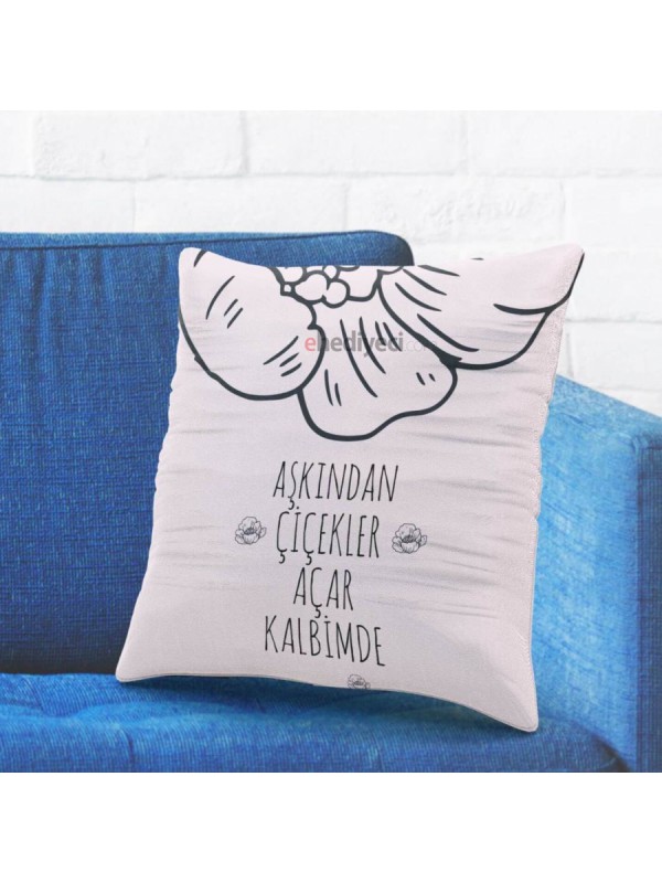 Romantik Tasarımlı Yastık Kılıfı No22… Romantik Tasarımlı Yastık Kılıfı No22…