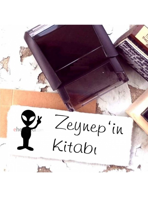 Kişiye Özel İsim Yazılı Kitap Kaşesi -68&hellip;