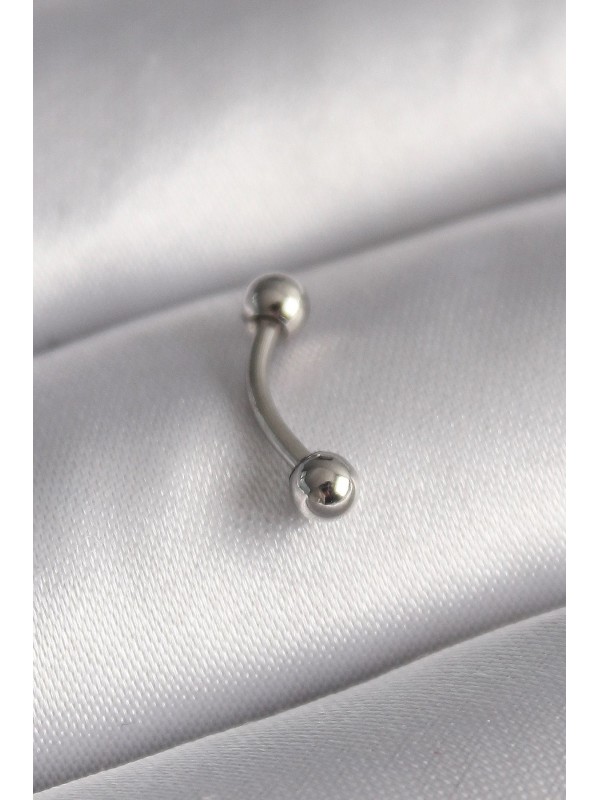 Çelik Gümüş 316L Renk Topçuk Piercing&hellip;