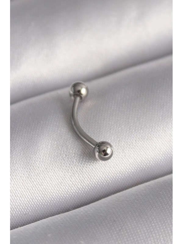 Çelik Gümüş 316L Renk Topçuk Piercing&hellip;