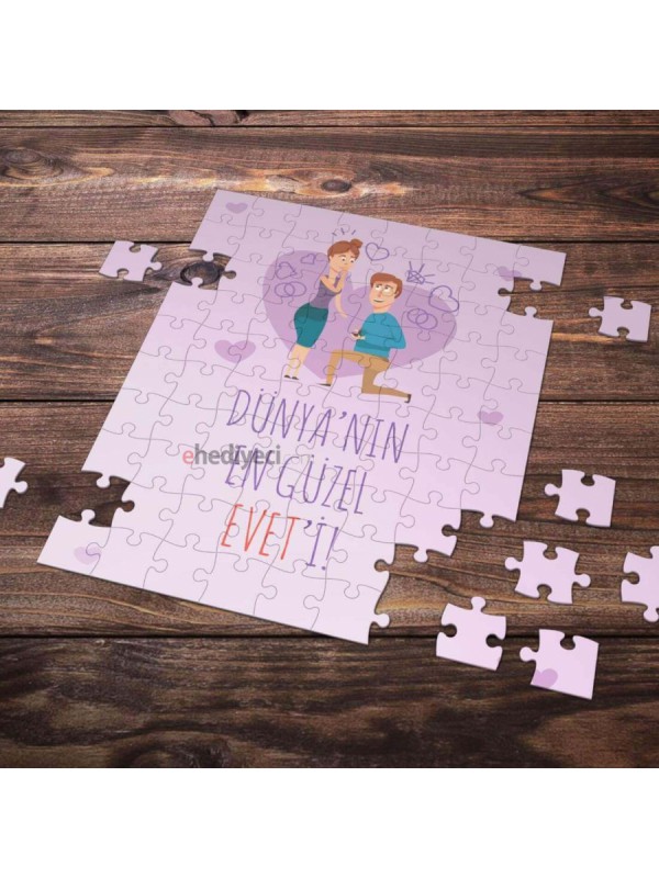 99 Parça Romantik Tasarımlı Puzzle Yapboz No32… 99 Parça Romantik Tasarımlı Puzzle Yapboz No32…