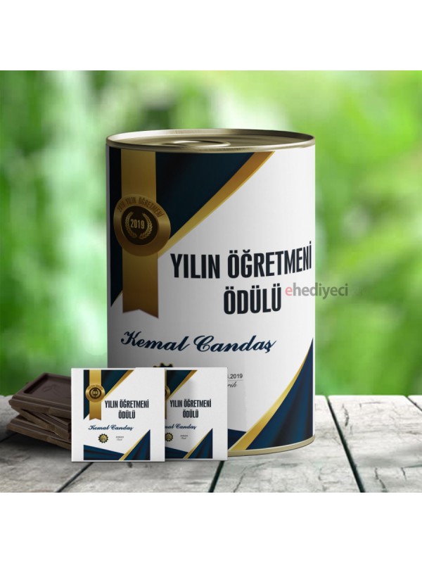 Kişiye Özel Tasarım İsimli Çikolata Dolu Konserve&hellip;