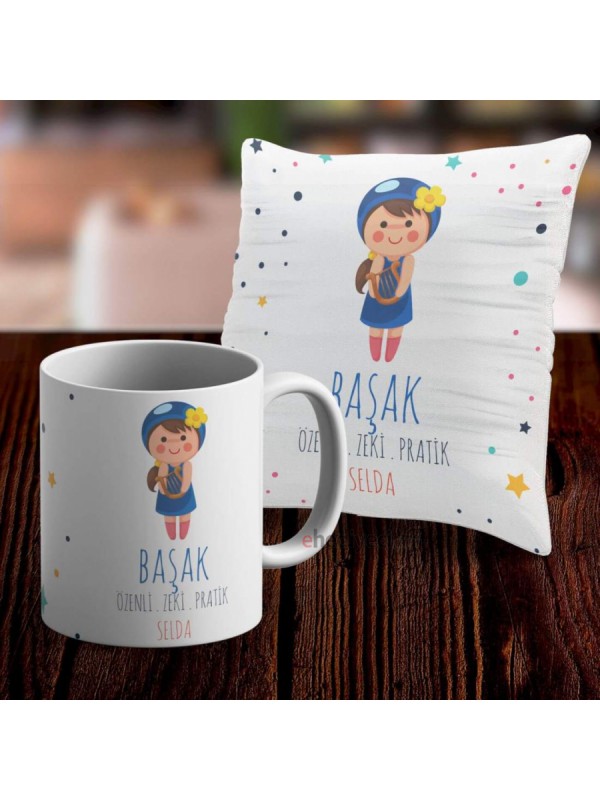 Kişiye Özel Kupa Başak Burcu Temalı Ve Yastık Kılıfı&hellip;