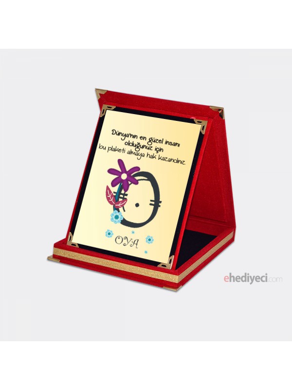 Özel Dünyanın En Güzel İnsanına Plaket - O&hellip;